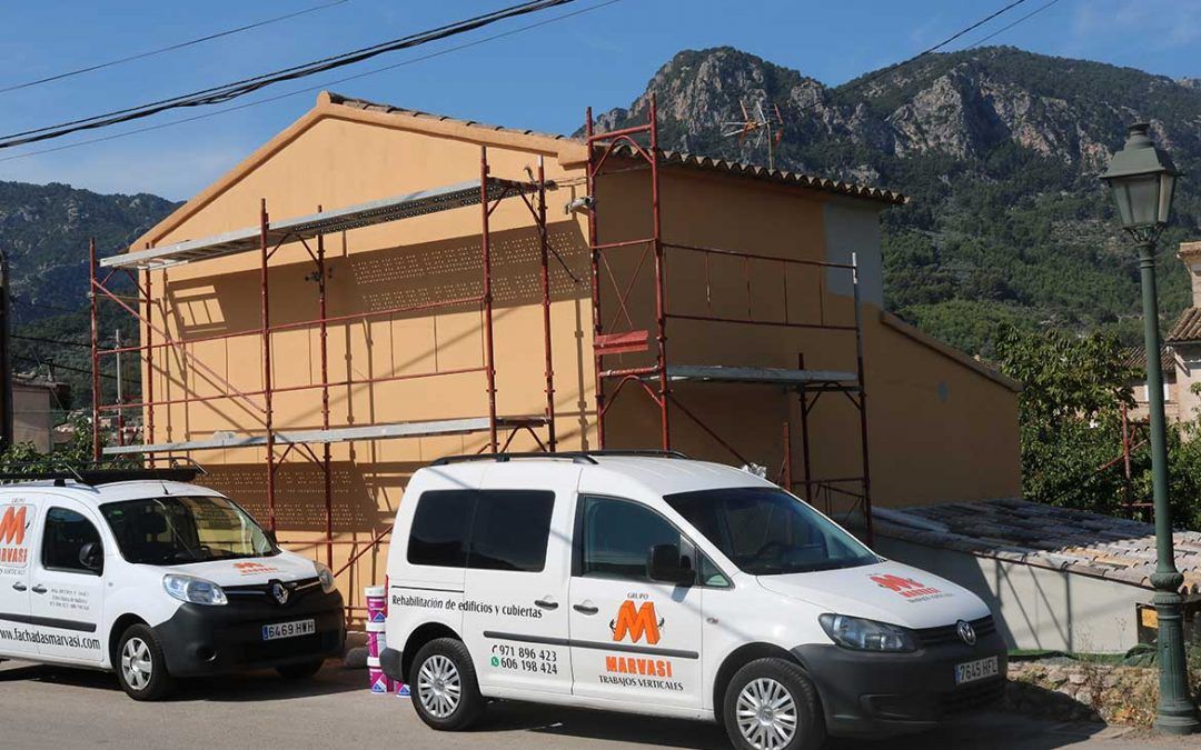 Arreglo de Fachadas en Mallorca