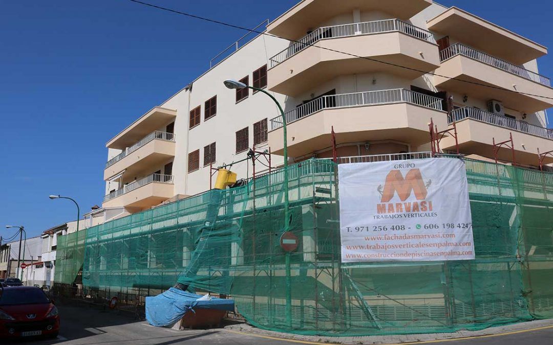 Rehabilitación de fachadas en Mallorca