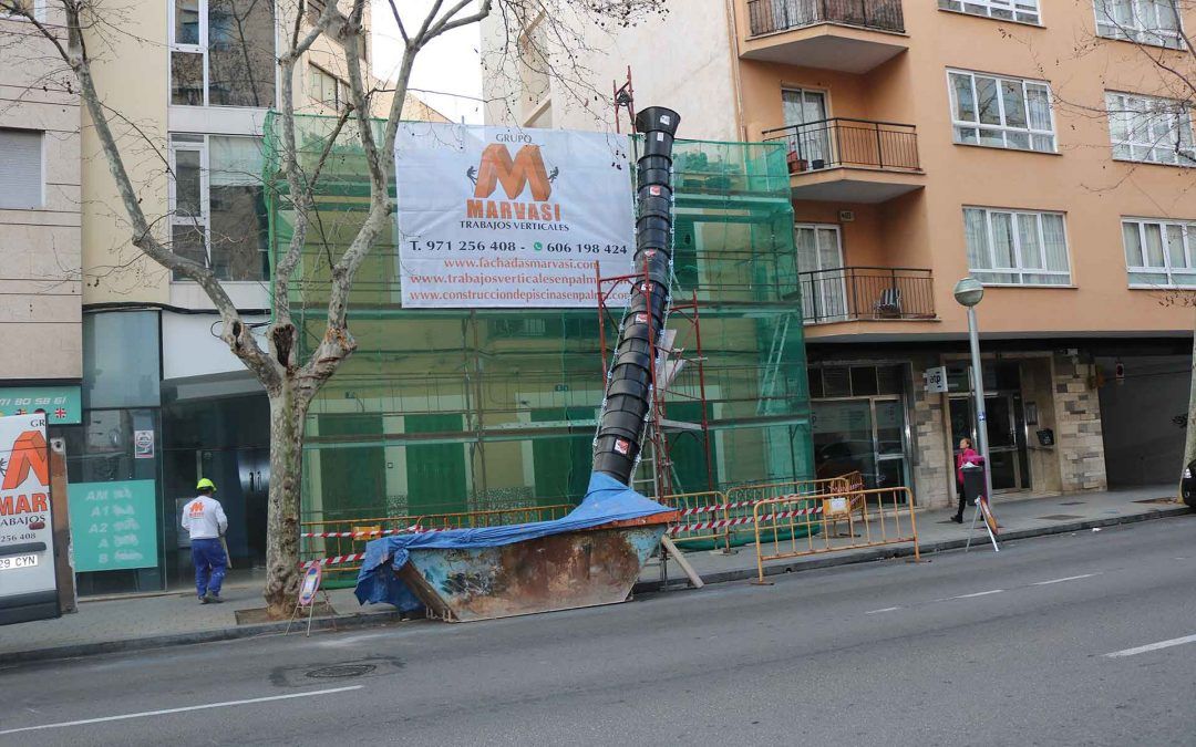 Restauración de fachadas en Mallorca